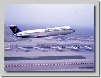 BAC 1-11 G-AWYS departing 08R